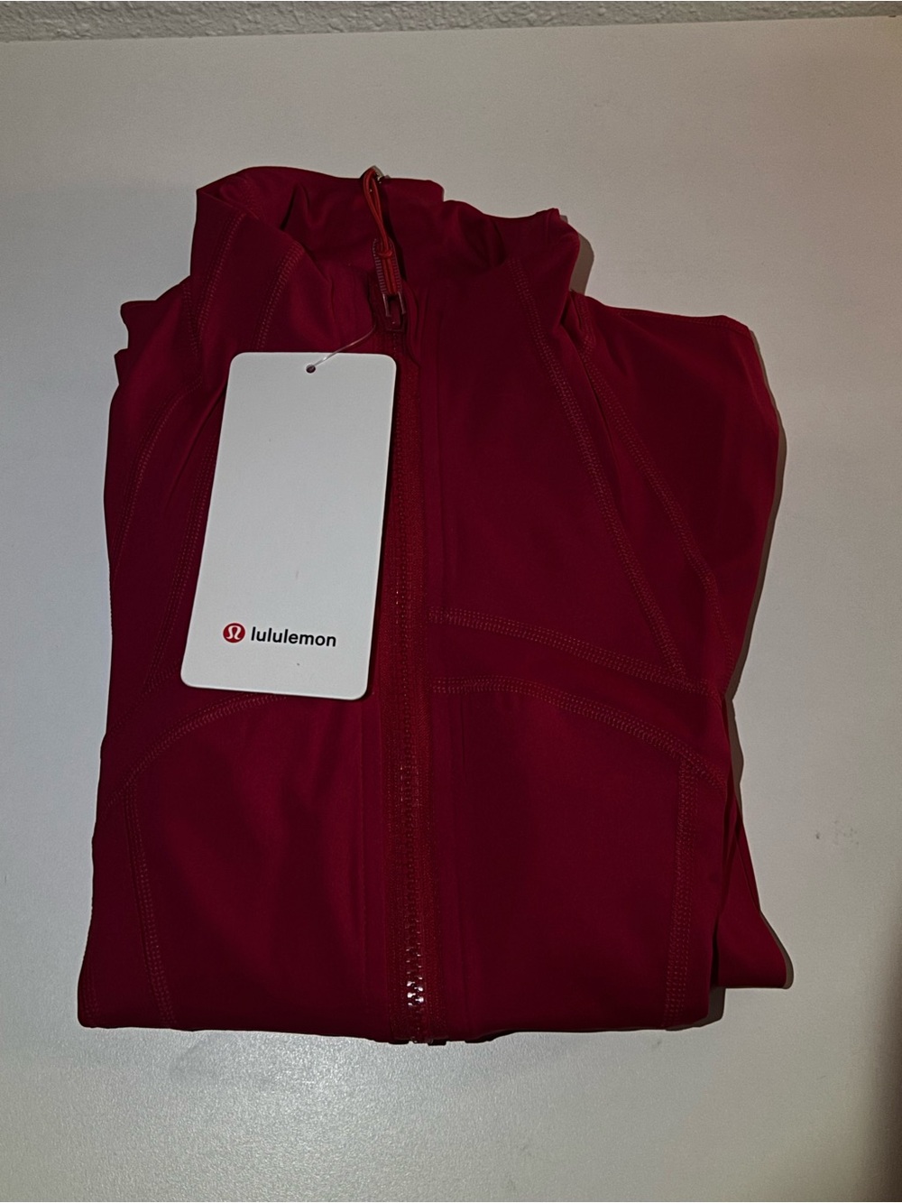 lululemon athletica Deep Red Utility Zip Jacket